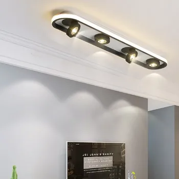Šiuolaikinių led lubų šviesos, su reguliuojama žibintai koridoriaus praėjimo lempos kambarį fono sienos, virtuvės apšvietimo lemputė