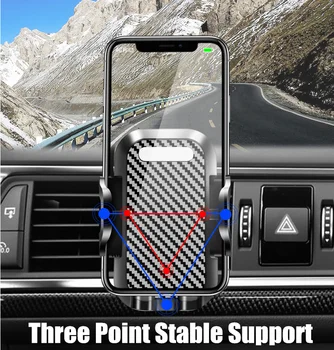 Naujas Gyvis Automobilinis Telefono Laikiklis, Mobilaus Telefono Laikiklis Stovi Automobilis Nėra Magnetinių GPS Mount Support For iPhone 12 11 Pro 