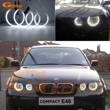 Puikus, Itin ryškių CCFL Angel Eyes Halo Žiedų rinkinys Dienos Šviesą BMW 3 Serija E46 Compact 2001 2002 2003 2004 2005