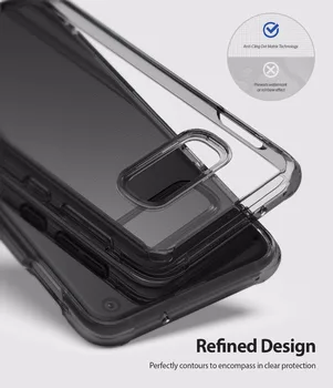 Originalus Ringke Sintezės Telefono Dėklai Samsung Galaxy S10e Aišku, PC Atgal TPU Bamperis Lašas Apsaugos S10/S10 Plius