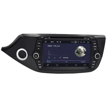 Android 10.0 Automobilių DVD Multimedijos grotuvo Kia Ceed 2013 GPS Glonass Navigacijos Radijo Garso Stereo galvos vienetas nemokamai žemėlapyje