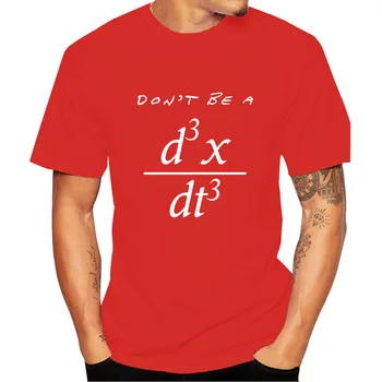 Nebūk Niekšas Mathmatical Lygtį Juokinga Geek Matematikos T-shirt Vasaros Mokslo Juokinga Vyrų Marškinėlius Trumpas Sleeveo-kaklo Marškinėliai