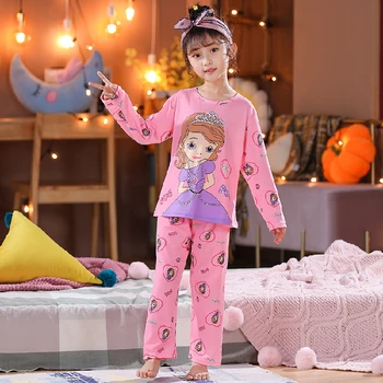 Vaikai Pižama Komplektas Mergaitėms, Berniukams, Vaikų Pižamos Kostiumas Kūdikių, Mergaičių Namų Drabužių Paauglių Pijamas Infantil Sleepwear Kalėdų dovana