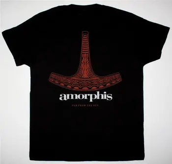 Amorphis Toli Nuo Saulės Black Marškinėliai Progressive Metalo Mirties Bausmė Nuteistas