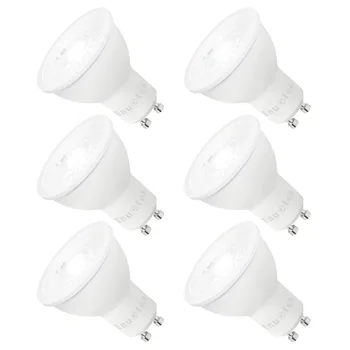 Pritemdomi GU10 LED Spot elektros Lemputės 7W 650Lm šaltai Balta 5000K LED Kelio Lempos ir Šviestuvai AC185~265V Pakeisti Halogeninės Lempos
