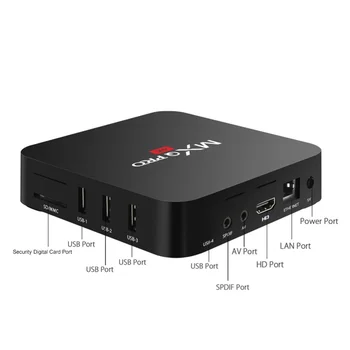 Namai 1+8GB HD Wi-fi, HDMI suderinamus Smart TV Box Set-Top Media Player