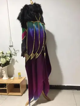Užsakymą/dydis LOL Star Globėjas Xayah Cosplay Kostiumas Helovinas kostiumai dress moteris