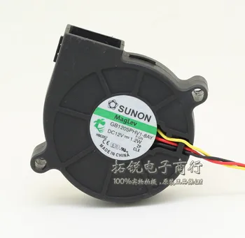 Originalus Sunon GB1205PHV1-8AY 5015 5cm 12V 1.2W50*50*15mm magnetinių guolių aušinimo ventiliatorius