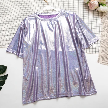 Pigūs didmeninė 2019 naujas Pavasarį, Vasarą, Rudenį Karšto pardavimo moterų mados netred atsitiktinis marškinėliai lady gražus gražus Viršūnes MP517