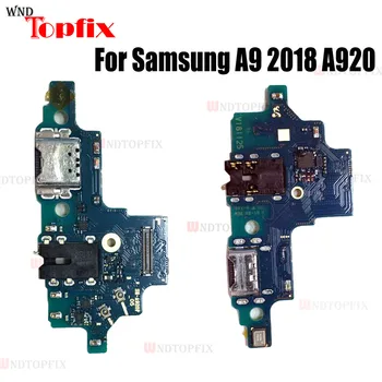 Samsung Galaxy A9 2018 Įkrovimo lizdas Flex Kabelis Pakeitimo A9200 USB Doko, Įkroviklis Flex Kabelis Samsung a920 Įkrovimo lizdas
