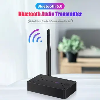 Bluetooth 5.0 Siųstuvas, Imtuvo APTX HD Wireless Audio Adapteris Optinis /3.5 mm AUX/SPDIF TV Ausinių Garsiakalbio