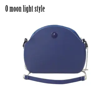 Huntfun Naujas Obag mėnulio šviesos Kūną su peties grandinės vidinis vandeniui pocket krepšys guma silicio O mėnulio šviesa, O maišelis moterų rankinės