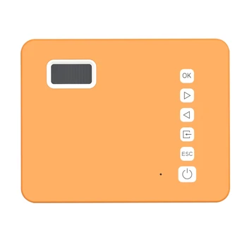 UC28D Mini Projektorius LED Nešiojamų Namų USB Mobiliojo Telefono, 10 ANSI 480*272 TF kortelė AV IR 5V 2A U disko DVD, TV BOX 3,5 MM AV