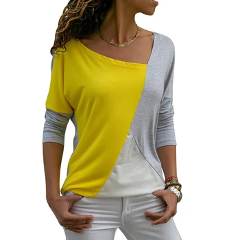 Moterų Plius Dydis Mados T-shirt 2020 m. Pavasarį Moterų Drabužiai Atsitiktinis Palaidų Streetwear Long Sleeve Top Marškinėliai Femme