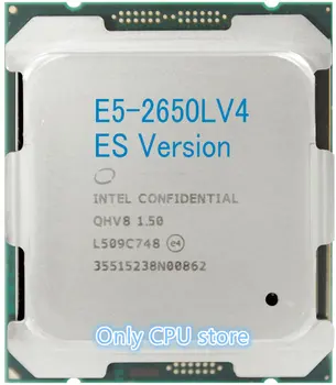 E5-2650LV4 Originalus Intel Xeon PS Versija QHV8 E5 2650LV4 1.50 GHZ 12-Core 30MB SmartCache E5-2650LV4 FCLGA2011-3
