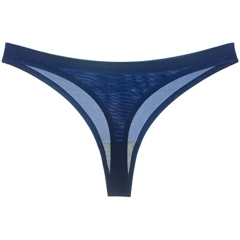 3PC Dirželius Moterų 's Underwear Ponios Kelnės Lyties Apeliaciją Kvėpuojantis Ledo Šilko Mažas Juosmens vientisas Besiūlis apatinis Trikotažas 173