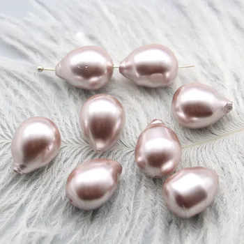 5vnt / maišas didelis imitacija baroko perlas tiesiai skylę geometrinis karoliukai ponios papuošalai priėmimo 