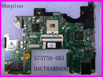 573758-001 591382-001 DAUT8AMB8D0 Nešiojamojo kompiuterio plokštę HP Pavilion DV8 PM55 DDR3 GT230M išbandyti