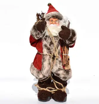 Kalėdų Senelio Lėlės Žaislas, kalėdiniai Papuošalai, Namų Kalėdų Eglutės papuošalus Kalėdų Dovana Vaikams BR57