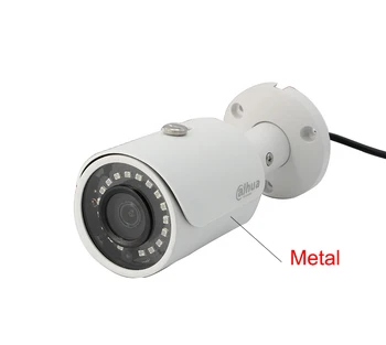 Dahua HAC-HFW1200S 2MP Kulka CVI kamera 1080P SPINDULIŲ Diapazone 30m atsparus Vandeniui HDCVI kamera DH-HAC-HFW1200S