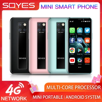 Originalus Naujas SOYES S10-H Mini Mobile Phone 4G-LTE, 3G 64G MTK6379 Android 9.0 High-end 3.5
