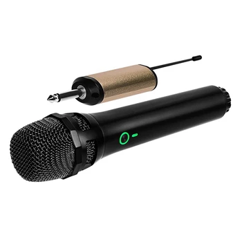 Belaidžio Dinaminis Mikrofonas, UHF Bevielė Mikrofonų Sistema su Nešiojamų Imtuvas Namas Šalys, Karaoke, Susitikimas