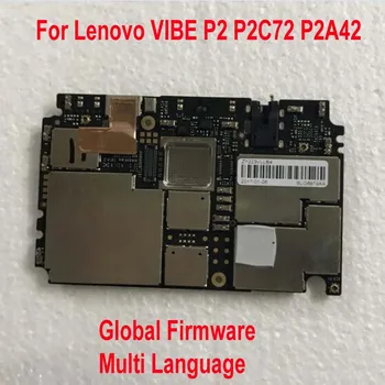 Originalus Global Firmware Mainboard Lenovo VIBE P2 P2C72 P2A42 4GB+32GB Plokštė kortelės mokestis mikroschemas Flex kabelis Grandinių