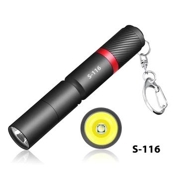 Mažas LED Žibintuvėlis XPE Vandeniui Pen Šviesos Nešiojamų Pagalbos Kempingas Lauko 3 Režimai Mini Žibintuvėlis AAA Baterijos Darbo Žibintai