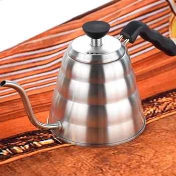 Ecocoffee 1.2 l/40oz Apipilti Kava, Arbata Virdulys Gooseneck Banką Viryklė V60 Sietelis 304 Nerūdijančio Plieno Arbatinukas Įžuvinti Pardavimas