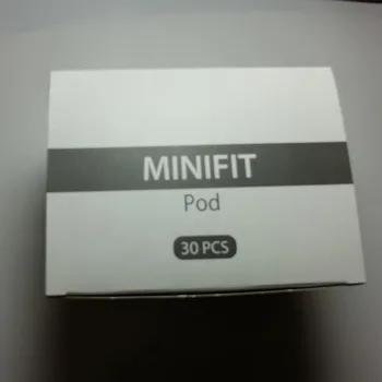 30/60pcs Originalus Justfog Minifit Pakeitimo Pod Užtaisas 1,5 ml Talpos už Justfog Minifit Pod Sistema Vape Starter Kit
