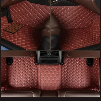 Odos Custom automobilių grindų kilimėlis CITROEN DS3 DS4 DS5 C5 c6 C4 Picasso, C3 C2 C3 XR C4 Kaktusas kilimų automobilių reikmenys
