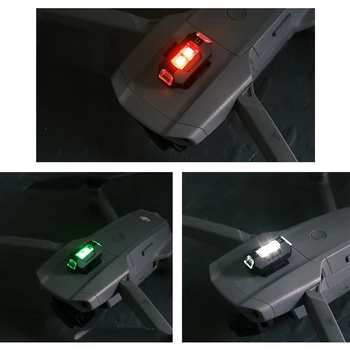 ULANZI DR-02 Anti-Susidūrimo Apšvietimas RGB LED Šviesos su 3 Spalvų Universalaus DJI MavicAir2 Led Šviesa