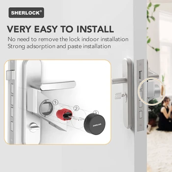 Šerlokas S2 Smart Durų Užraktas Namų Keyless Užraktas, Pirštų Atspaudų + Slaptažodį Darbą Elektroninis Užraktas Belaidžio App 