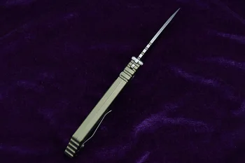 Naujas PT SNG sulankstomas peilis 154CM ašmenys aliuminio rankena kempingas medžioklės, žvejybos kišenėje taktika vaisių peiliai nuotykių EDC įrankiai