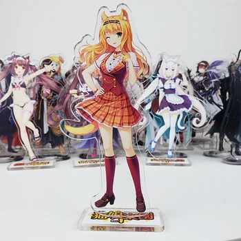 Jpanese Anime NEKOPARA chocolat vanilės Azuki Klevas Mielas Akrilo Stovi Paveikslas Modelis Žaislas Cosplay Mielas Dovana