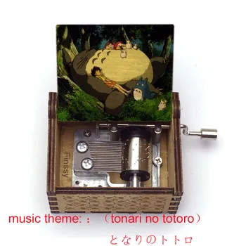 Music Box Totoro Spausdinti Muzika Temą Tonari No Totoro Vertus - Muzikinė Dėžutė Vaikų Mergaitė Dovana Gimtadienio Dovana Dideles atsargas