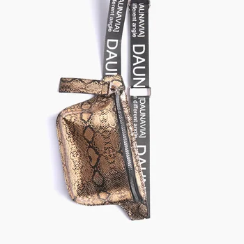 DAUNAVIA Serpentin Juosmens Krepšys Lady Mados Dizaineris Krūtinės Diržo paketas Mini Įstrižainės Moterų Maišas Prabanga Diržo paketas Juosmens Pack