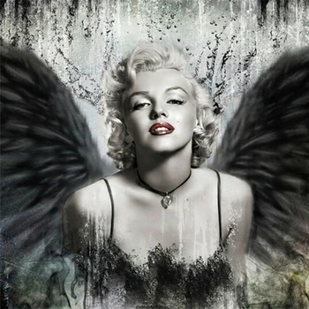 Marilyn Monroe Visą Raundą gręžimo 3d diamond tapybos, siuvinėjimo rinkiniai 