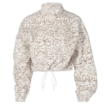 Moteriški drabužiai rudens / žiemos 2020 naujas mados atsitiktinis palaidų ilgomis rankovėmis užtrauktuką gobtuvu džemperis moterims