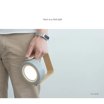 Nešiojamų Žibintų, Šviesos, Usb Įkrovimą, Miegamojo Lovos LED Skaitymo Apšvietimo Ištraukiama Lyginimo Stalo Lempa Touch Pereiti į Nakties Šviesos