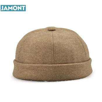 JAMONT naujas vyrų ir moterų gatvės melionas skrybėlę tendencija retro pastoge flanšas savininkas skrybėlę kietas skrybėlę