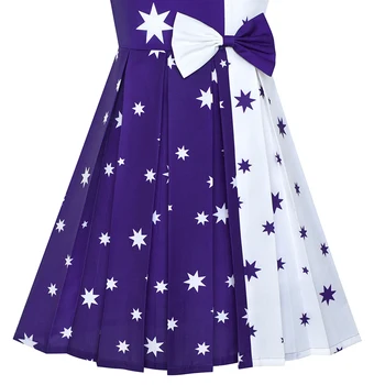 Mergaičių Suknelė Australijos Nacionalinės Vėliavos Nacionalinę Dieną, Spalvų Kontrastas 2020 Metų Vasaros Princesė Vestuvių Suknelės, Šaliai, Vaikų Drabužiai