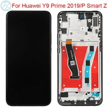 Originalus P Smart Z LCD Huawei Y9 Premjero 2019 Ekranas Su Rėmo 6.59