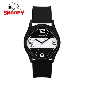 Snoopy vyrų laikrodžiai silikono Dirželis Kvarcas Sporto Žiūrėti Vaikai Mados Relogio Masculino Vyrų Vyrų Kvarco Žiūrėti garsaus prekės ženklo laikrodis
