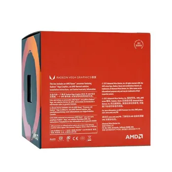AMD Ryzen 3 2200G R3 CPU Procesorius su Radeon Vega 8 Grafika 4Core 4Threads Lizdas AM4 3.5 GHz, TDP 65W YD2200C5FBBOX