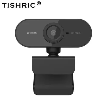 TISHRIC HD Kamera 1080p Auto Focus Usb Kamera, Web Kamera Su Mikrofonu Interneto Camara Pc Live Transliacijos Vaizdo Skambutis