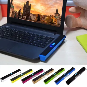 Karšto Laidinio USB Garsiakalbį, Muzikos Grotuvas, Stiprintuvas Garsiakalbio Garso Box Bar Kompiuterio Desktop KOMPIUTERIS Notebook Laptop