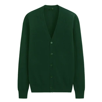 2020 Smaragdas Žalia Megztinis Labai Pasirinktą Extra Fine Merino Vilną Iš Australijos Autmun Žiemą Šiltas Megztiniai Megztinis Vyrams
