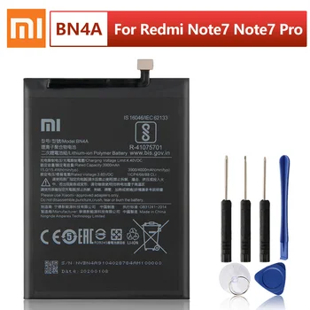 Xiaomi Originalią Bateriją Už Xiaomi Redmi Note7 7 Pastaba Pro M1901F7C M1901F7G M1901F7S BN4A 4000mAh, Telefono Baterija