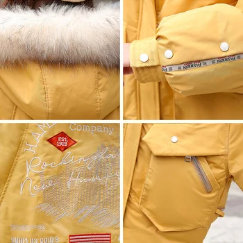 Cotday Medvilnės Trumpos Storos Siuvinėjimo Laisvi Su Gobtuvu Korėja Stiliaus Balta 2020 Naujas Kišenės Žiemą Šiltas Moterų Atsitiktinis Parko Paltai
